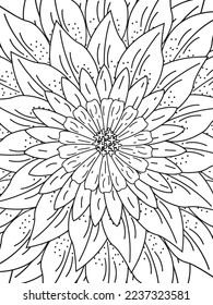 Mandalas Coloring Pages Adult And Kids Vector art.