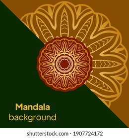 Mandalas. Decorative round ornaments. Unusual flower shape. Vector illustration