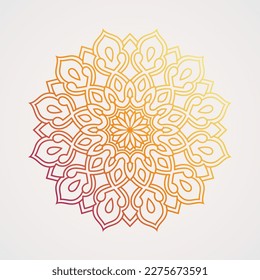 mandalas with floral objects and beautiful bright golden colors. suitable for henna, tattoos, photos, coloring books. islam, hindu,Buddha, india, pakistan, chinese, arab