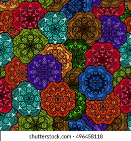 Mandalas Flower Pattern