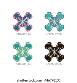 Mandalas or Geometrical vector logos