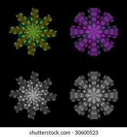 Mandalas of Guilloche Lines