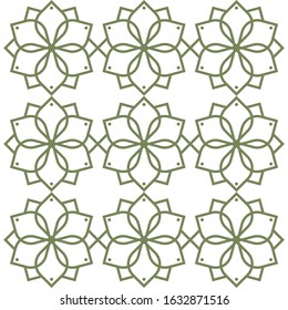 mandalas logo design vector image