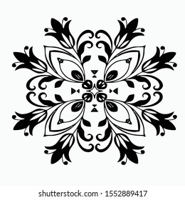 mandalas for meditating yoga ancient batik motifs can be edited for new year's greeting cards
