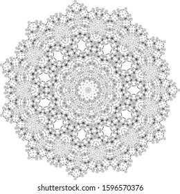 mandalas ornament vector abstract texture 