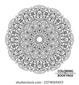 Mandalas for Relaxation and Meditation Coloring Book Page Design.Grab these easy mandala coloring pages today and enjoy a few minutes of uninterrupted relaxing activity! Paper Cutting Wood Burning, Ma
