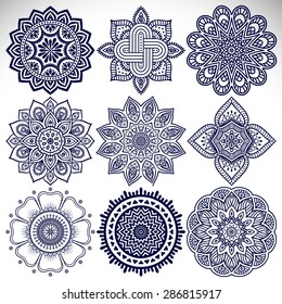 Mandalas. Vintage decorative elements. Hand drawn background. Islam, Arabic, Indian, ottoman motifs.