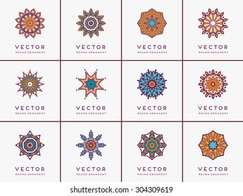 Mandalas. Vintage decorative elements. Oriental pattern, vector illustration.  Islam, Arabic, Indian, turkish, pakistan, chinese, ottoman motifs