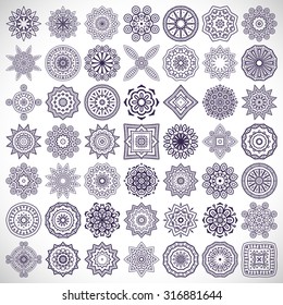 Mandalas. Vintage decorative elements. Oriental pattern, vector illustration.  Islam, Arabic, Indian, turkish, pakistan, chinese, ottoman motifs