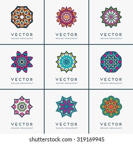 Mandalas. Vintage decorative elements. Oriental pattern, vector illustration.  Islam, Arabic, Indian, turkish, pakistan, chinese, ottoman motifs