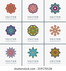 Mandalas. Vintage decorative elements. Oriental pattern, vector illustration.  Islam, Arabic, Indian, turkish, pakistan, chinese, ottoman motifs