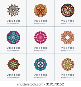 Mandalas. Vintage decorative elements. Oriental pattern, vector illustration.  Islam, Arabic, Indian, turkish, pakistan, chinese, ottoman motifs