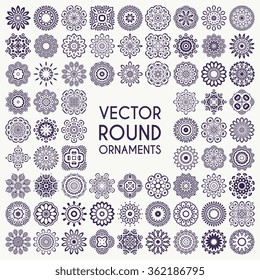 Mandalas. Vintage decorative elements. Oriental pattern, vector illustration.  Islam, Arabic, Indian, Turkish, Pakistan, Chinese, Ottoman motifs