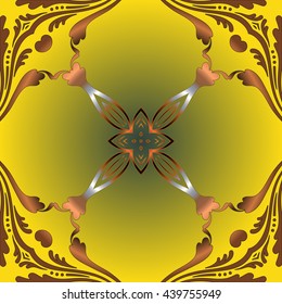 Mandalay. Beautiful vintage round pattern. elements of decor Hand drawn abstract background.