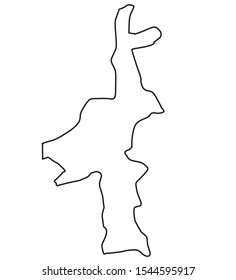 mandalay region map in myanmar