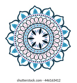 Mandale icon. Bohemic design. Vector graphic