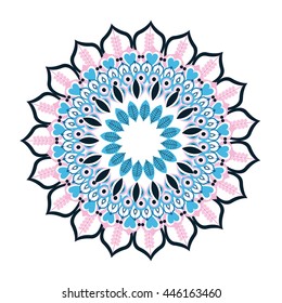 Mandale icon. Bohemic design. Vector graphic