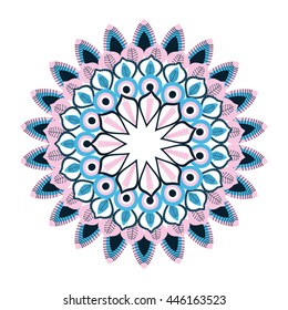Mandale icon. Bohemic design. Vector graphic