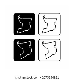 Mandalika Circuit Vector , Indonesia International Race Track