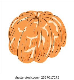 Laranja mandarim. Tangerina Suculenta, doce e fruta fresca. Objeto isolado é um fundo branco.