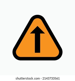 Mandatory Directional Signs - Vector.