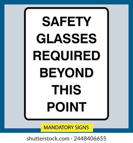 Mandatory Signs with signs pack vector illustrations designs