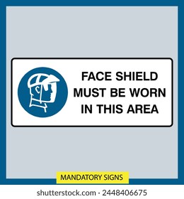 Mandatory Signs with signs pack vector illustrations designs