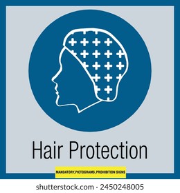 Mandatory signs pictogram signs prohibition signs vector illustration signs