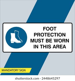Mandatory Signs vector illustration designs 