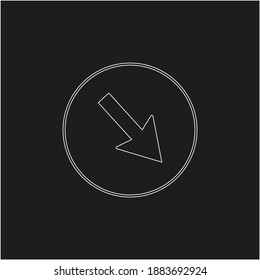 mandatory traffic signs icons. illustration for web and mobile design.