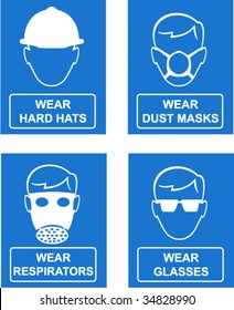 Mandatory workplace and site management and safety signs