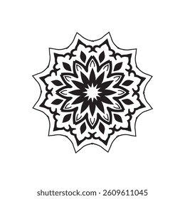  mandela degin.Rangoli Design.Circular Design Element.