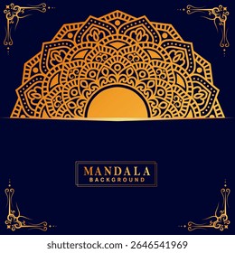 Mandela vector design. Floral background design Free Vector