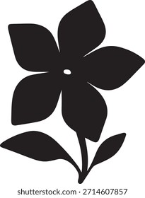 Icono de Mandevilla – Ilustración vectorial 