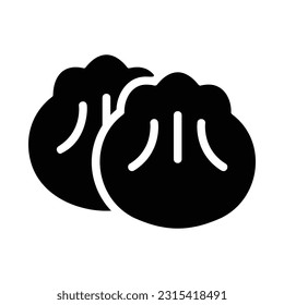 Mandu, Korea Flat Icon Logo Illustration. Korea Icon-set. Suitable For Web Design, Logo, App.