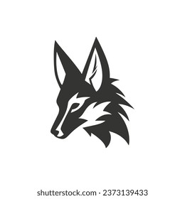 Maned wolf Icon on White Background - Simple Vector Illustration