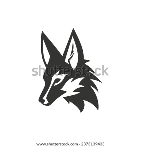Maned wolf Icon on White Background - Simple Vector Illustration
