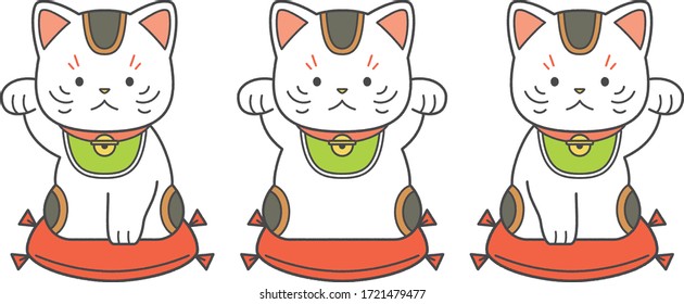 maneki neko (japanese beckoning cat)