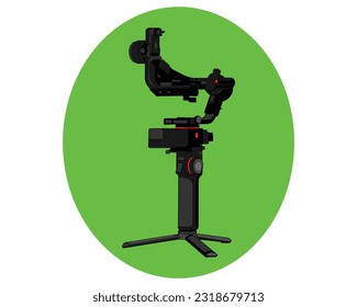 Manfrotto Modular Gimbal  is a professional 3-Axis Stabilized Handheld Modular GimbalStock Photos and Vectors Shutterstock. The handle can be easily detached to be used as vector with free Eps 10