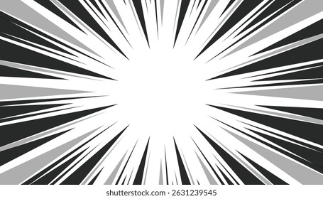 Manga comic background blank template