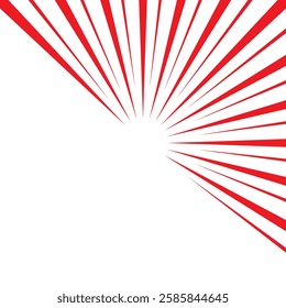 Manga comic motion speed line, zoom and motion effects background.  vector illustration. EPS 10 AI