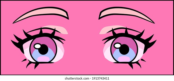 Anime Eyes Hd Stock Images Shutterstock