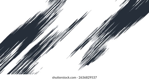 Manga focus speed lines for comic effect. Motion and action diagonal focus flash strip lines for anime comic book. modern