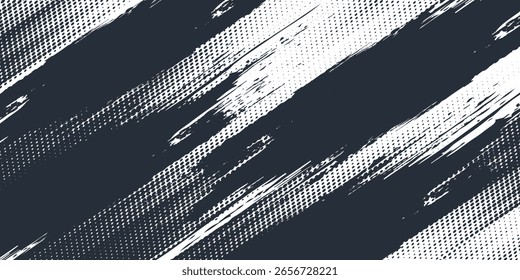 Linhas de velocidade de foco de mangá para efeito cômico. Movimento e ação diagonal foco flash strip linhas para anime quadrinhos. moderno. EPS10