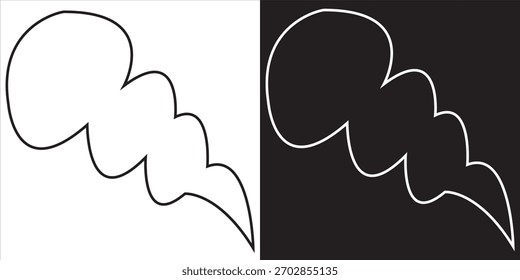 Burbujas de discurso de manga con iconos de diálogo simples. Minimal con símbolos de diálogo de puntos básicos, ideal para cómics, gráficos de comunicación y diseño de narración expresiva EPS10AI.

