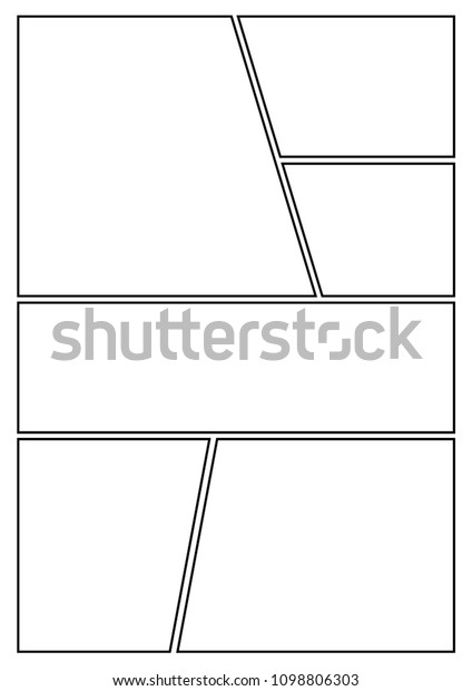 manga-storyboard-layout-template-rapidly-create-1098806303