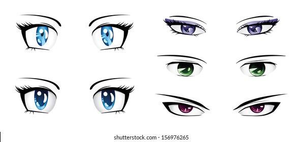 16,037 Manga eye Images, Stock Photos & Vectors | Shutterstock