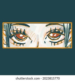 Manga style. Japanese cartoon Comic concept. Anime characters. Vector design for t-shirt graphics, banner, fashion prints, slogan tees, stickers, flyer, posters.