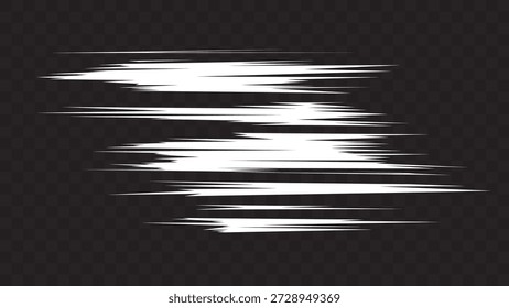 Textura de efecto de movimiento de estilo manga para escenas de acción, carteles, Anuncios, cómics y Diseño gráfico. Fondo de líneas de velocidad diagonales dinámicas Abstractas.
