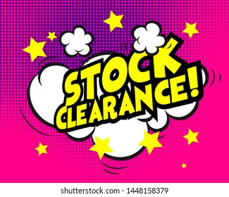 Manga style Stock Clearance in vector format